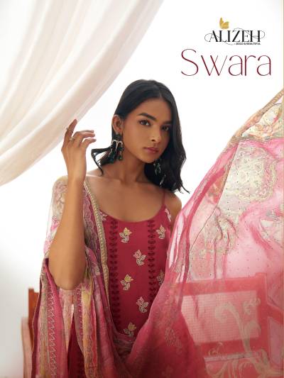 ALIZEH SWARA 8001 TO 8004 DESIGNER SALWAR SUIT WHOLESALER IN INDIA
